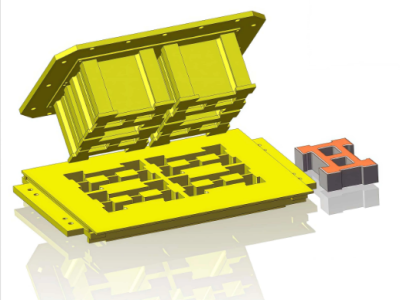 Hochwertige Betonformen bieten zuverlässige Sicherheit für die Herstellung von Betonblöcken.