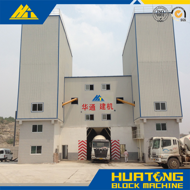 shaft concrete mixing station