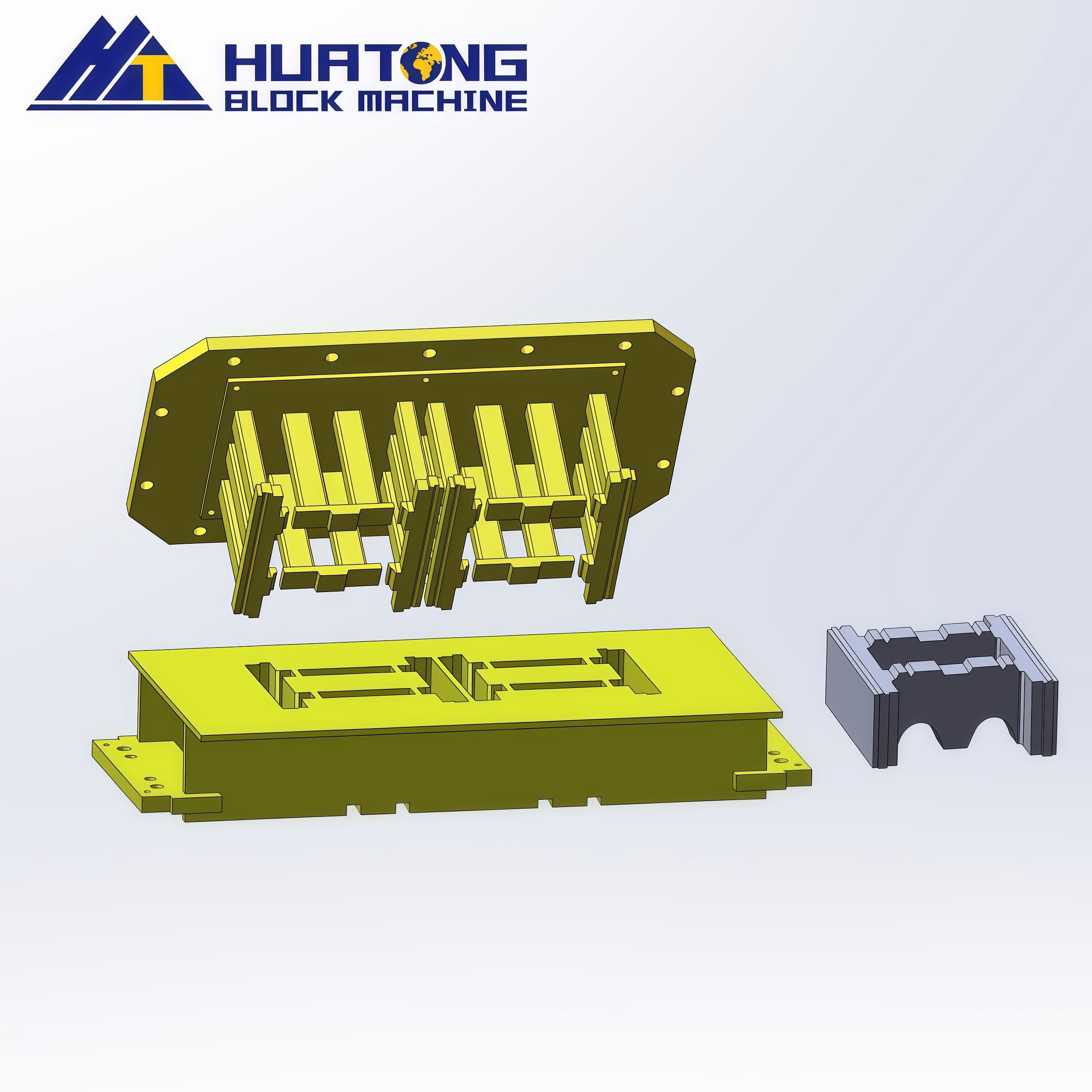 Форма для производства цементного кирпича