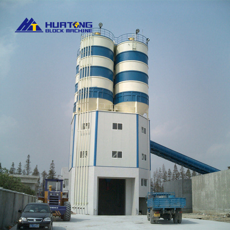 shaft concrete mixing station