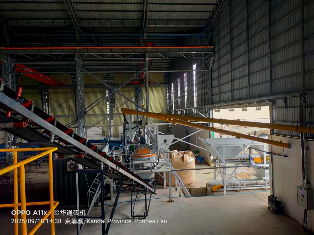 Камбоджийский кирпичный станок Камбоджийский кирпичный станок