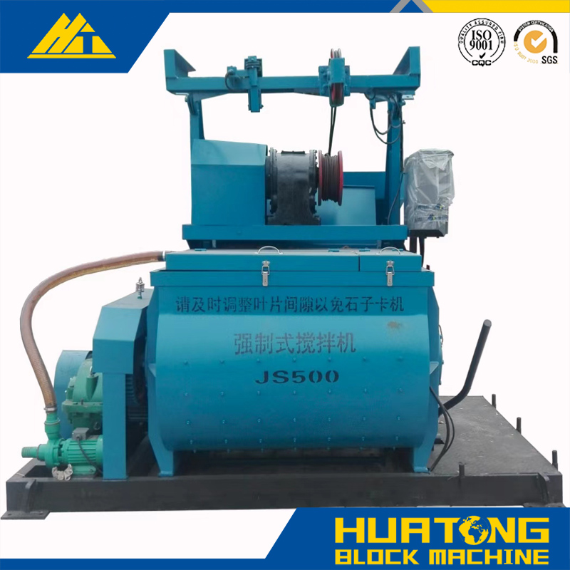 Doppelwellen-Betonmischer