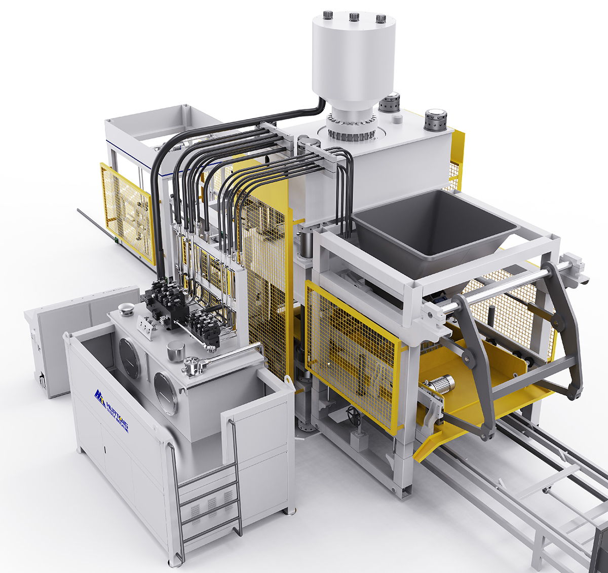 Автоматты гидравликалық кірпіш машина