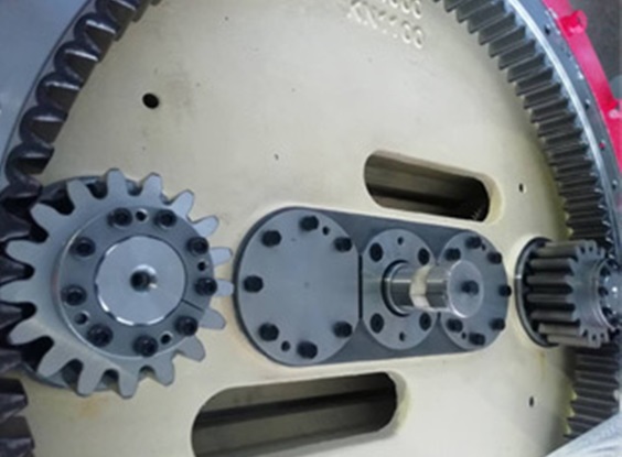 خلاطة الطوب العمودية