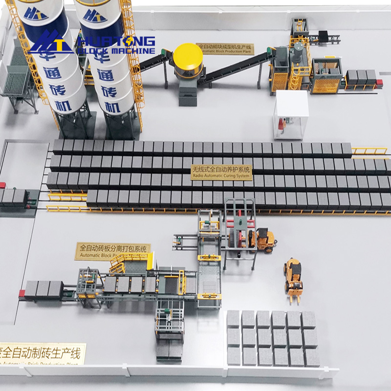 Толық автоматты блок өндіру желісі