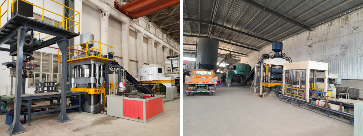 máquina de bloco hidráulico