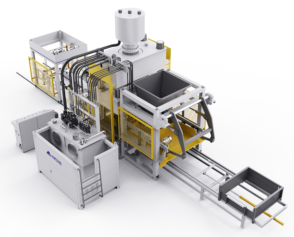 Гидравликалық кірпіш жасайтын машина