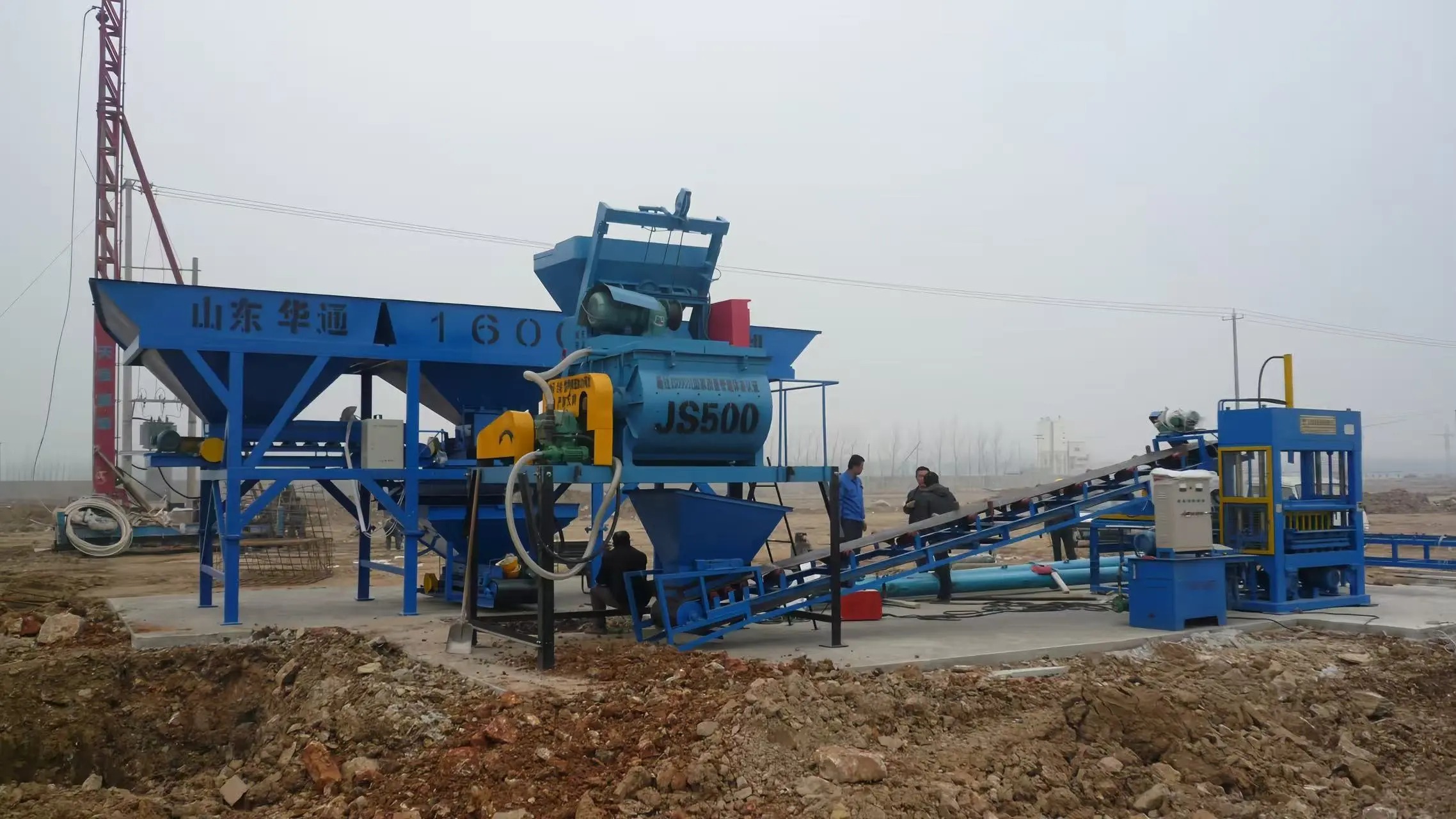 Máy làm gạch tự động