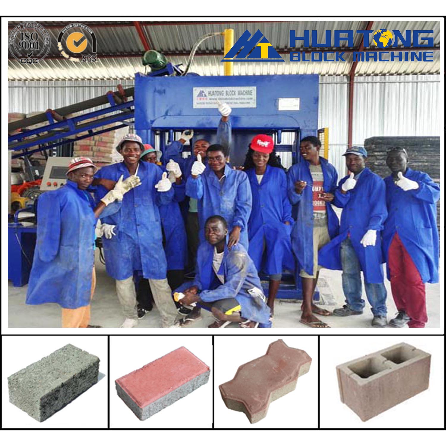 Macchine per la produzione di blocchi