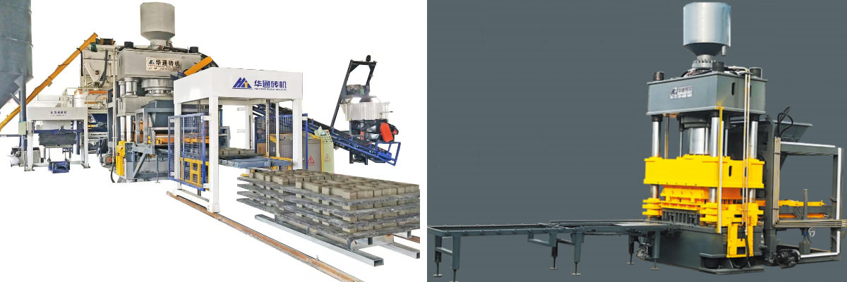 Толық автоматты кірпіш престеу өндірісі желісі