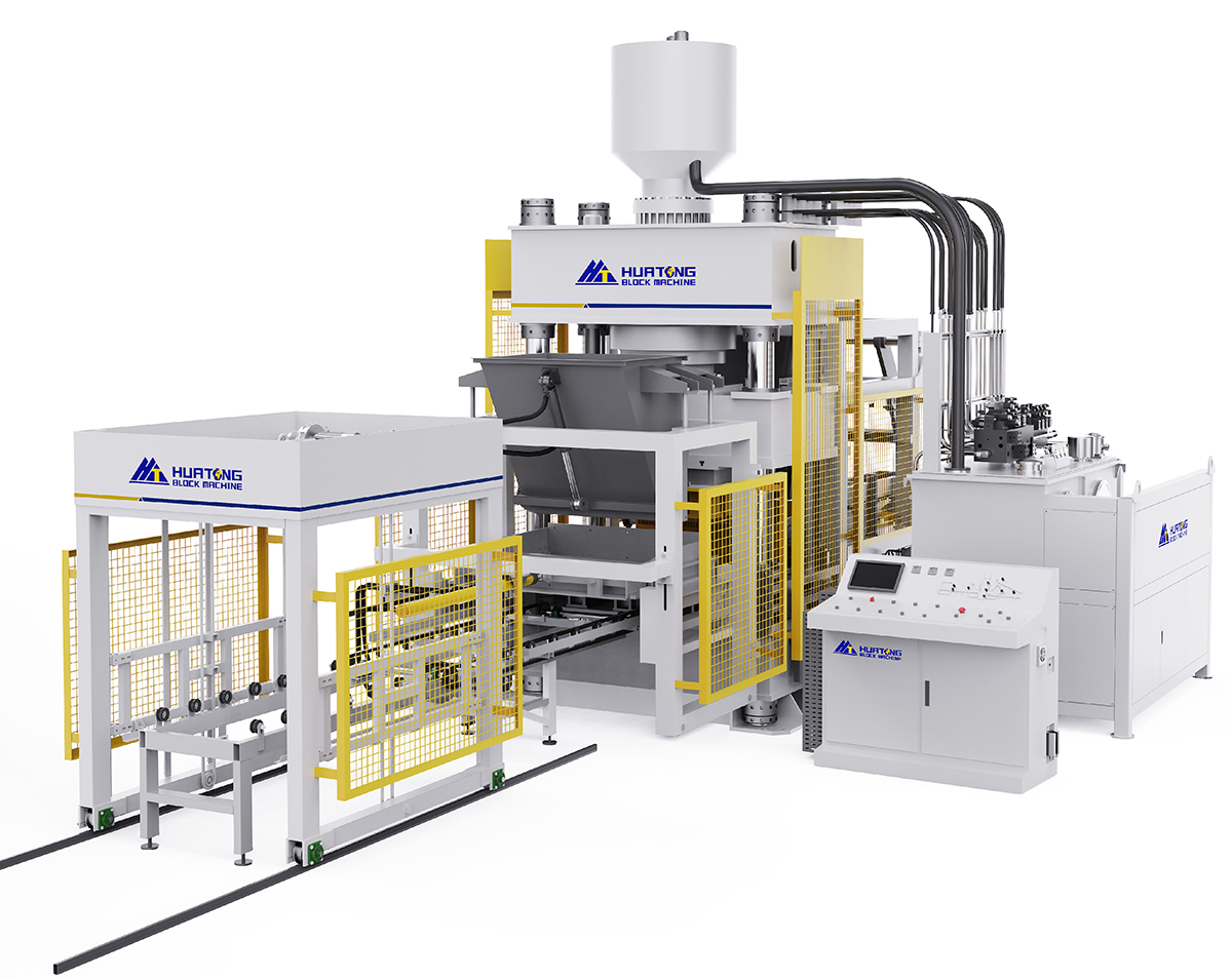 Fully Automatic Hydraulic Brick Press