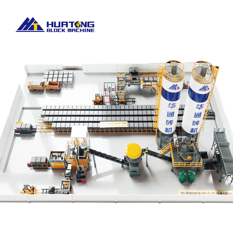 Толық автоматты гидравликалық кірпіш өндіру желісі