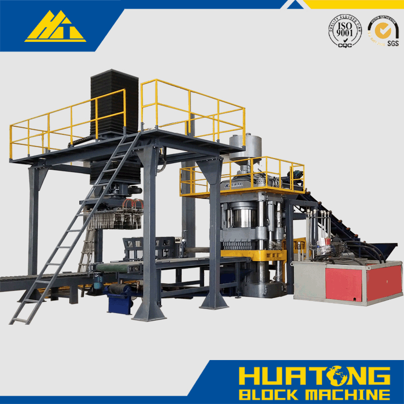 Macchina idraulica per mattoni di cemento