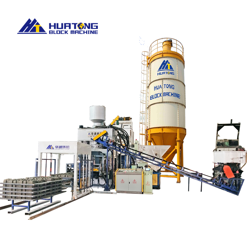 Статикалық кірпіш машиналарын өндіру желісі