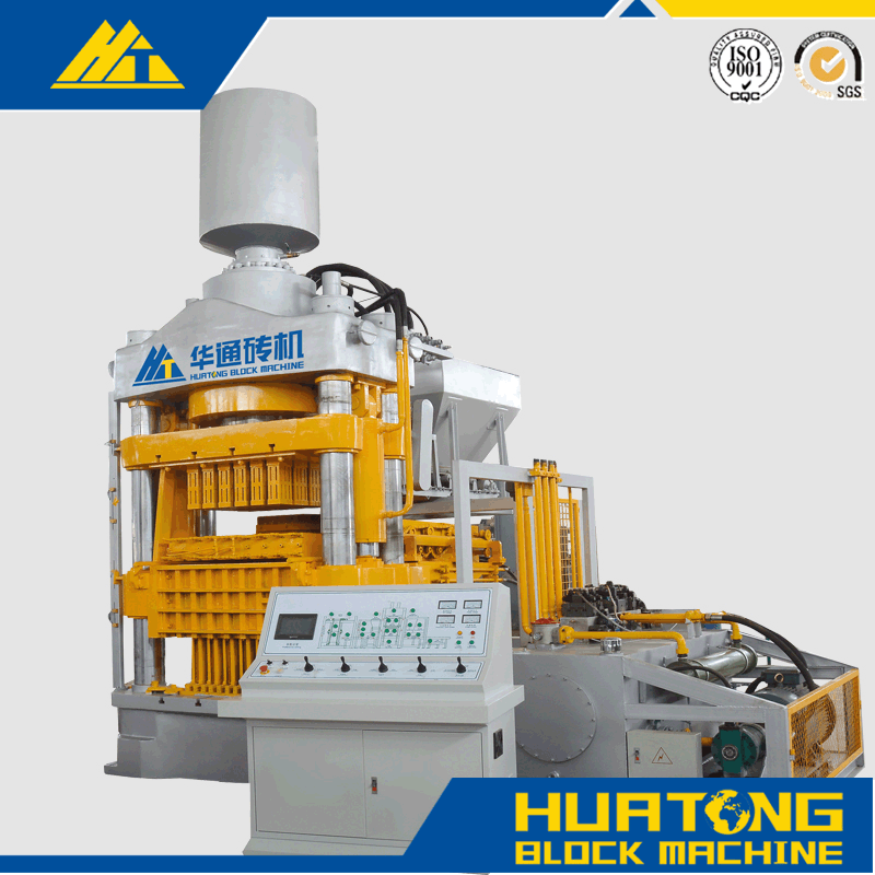 Macchina idraulica per mattoni di cemento