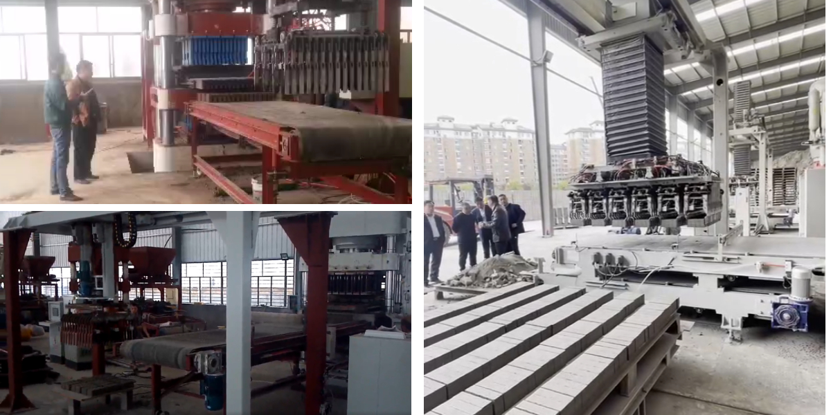 hydraulic brick press