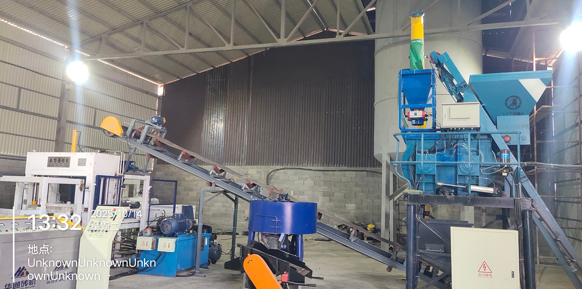 Huatong QT8-15 Fully Automatic Brick Production Line On-site Documentary in Kazakhstan