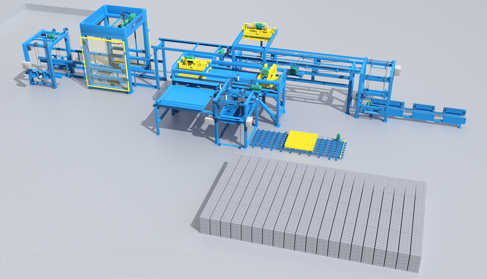 Automatic Block Production Line