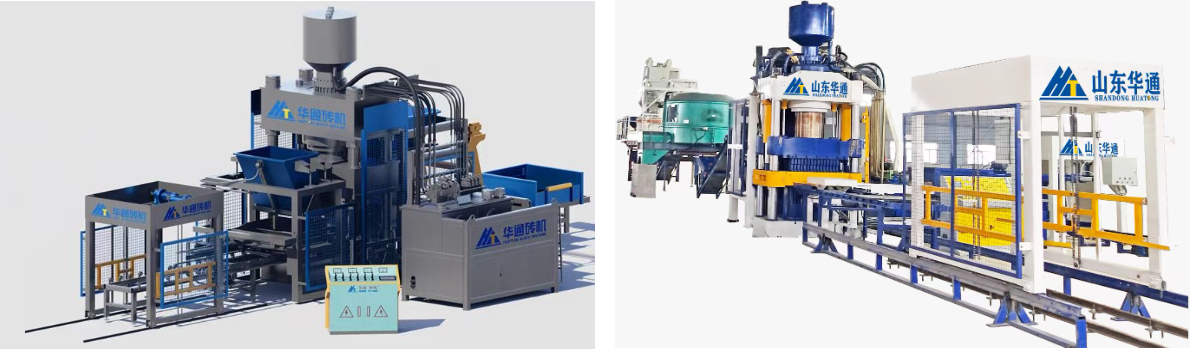 macchina idraulica per mattoni