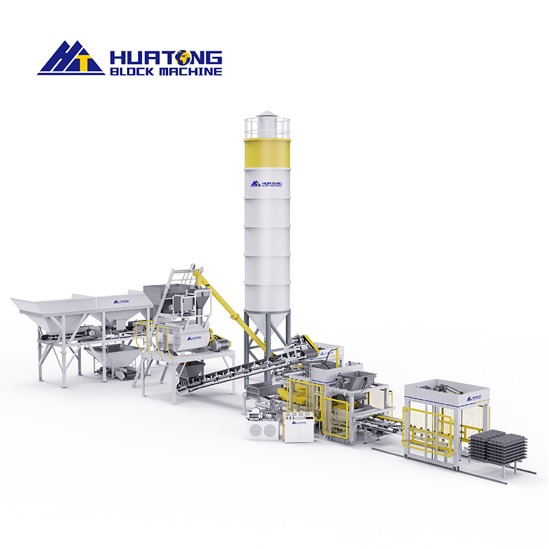 Máy sản xuất gạch xi măng
