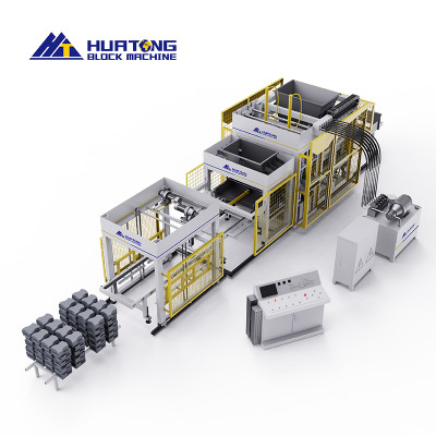 Máquina automática de bloques de hormigón