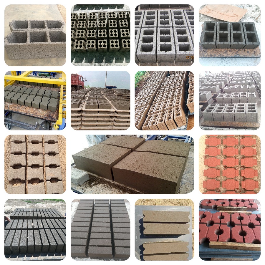 macchina per lo stampaggio di blocchi di cemento