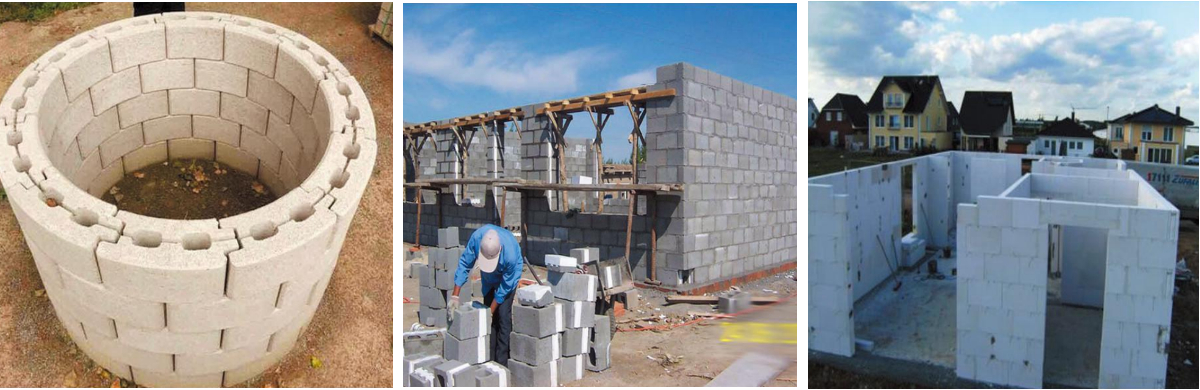 máquina de bloco hidráulico