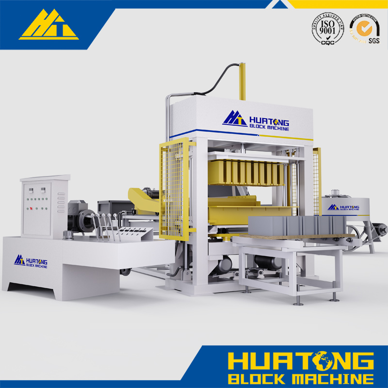 QT5-15Semi-automatic Brick Making Machine