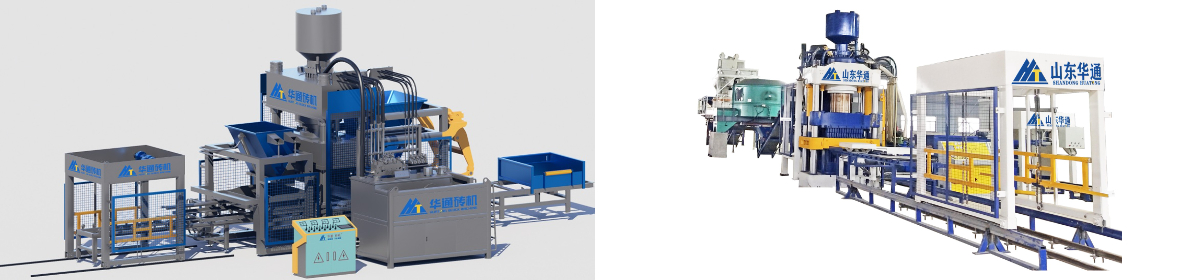 máquina de bloco hidráulico