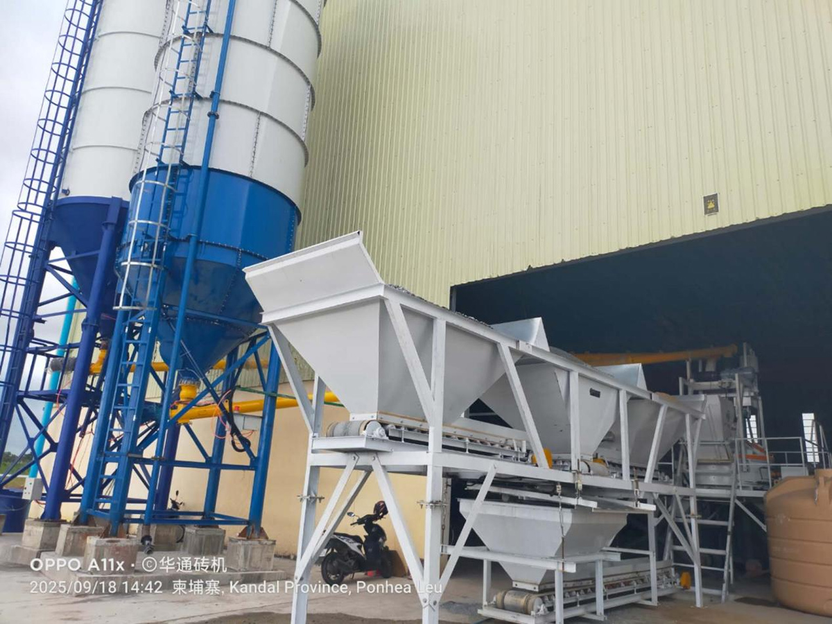 Камбоджийский кирпичный станок Камбоджийский кирпичный станок