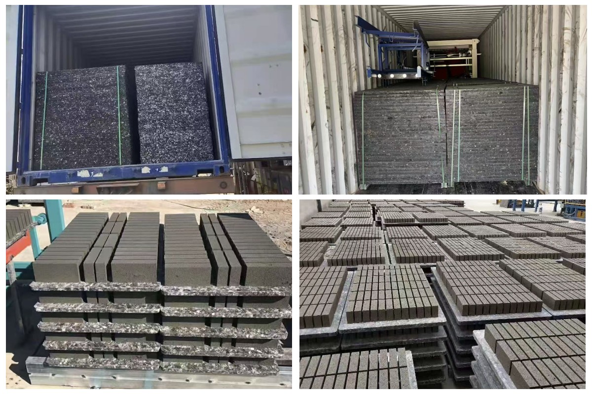 Pallet per macchina per mattoni non bruciati