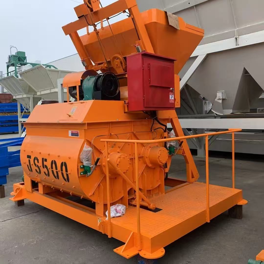 Doppelwellen-Betonmischmaschine