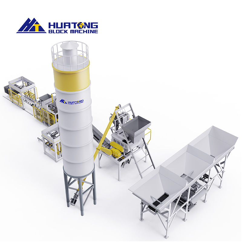 Máy sản xuất gạch xi măng