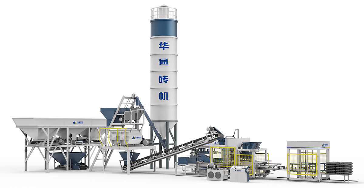 Zementblock-Herstellungsmaschine