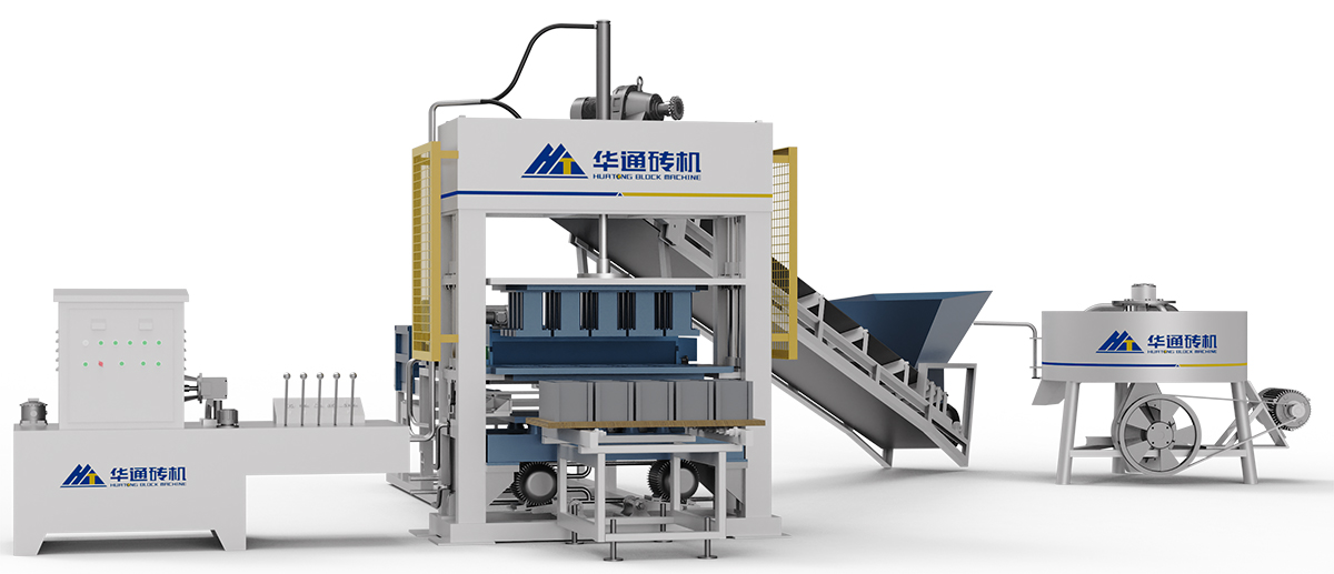 Máquina para fabricar bloques qt4-15