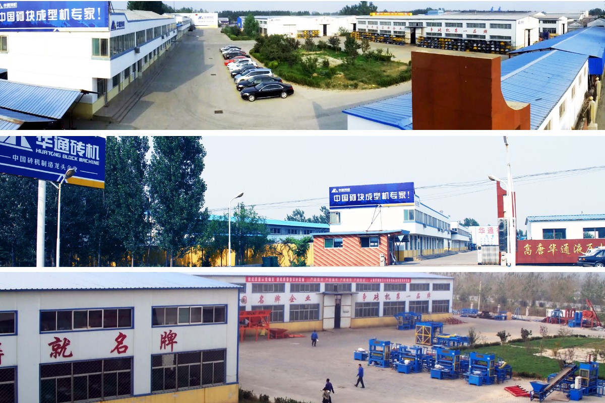 macchina idraulica per la produzione di blocchi