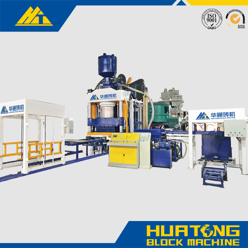 máquina de bloco hidráulico