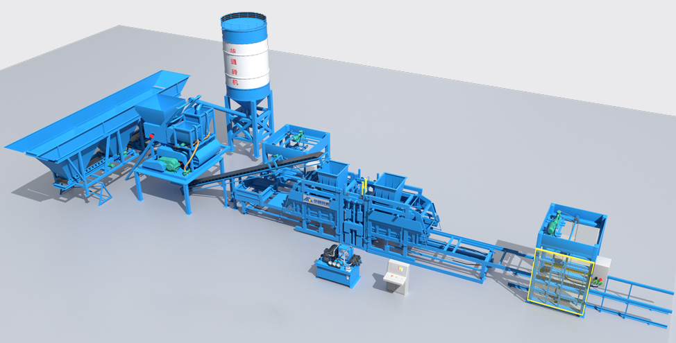 Automatic Block Production Line