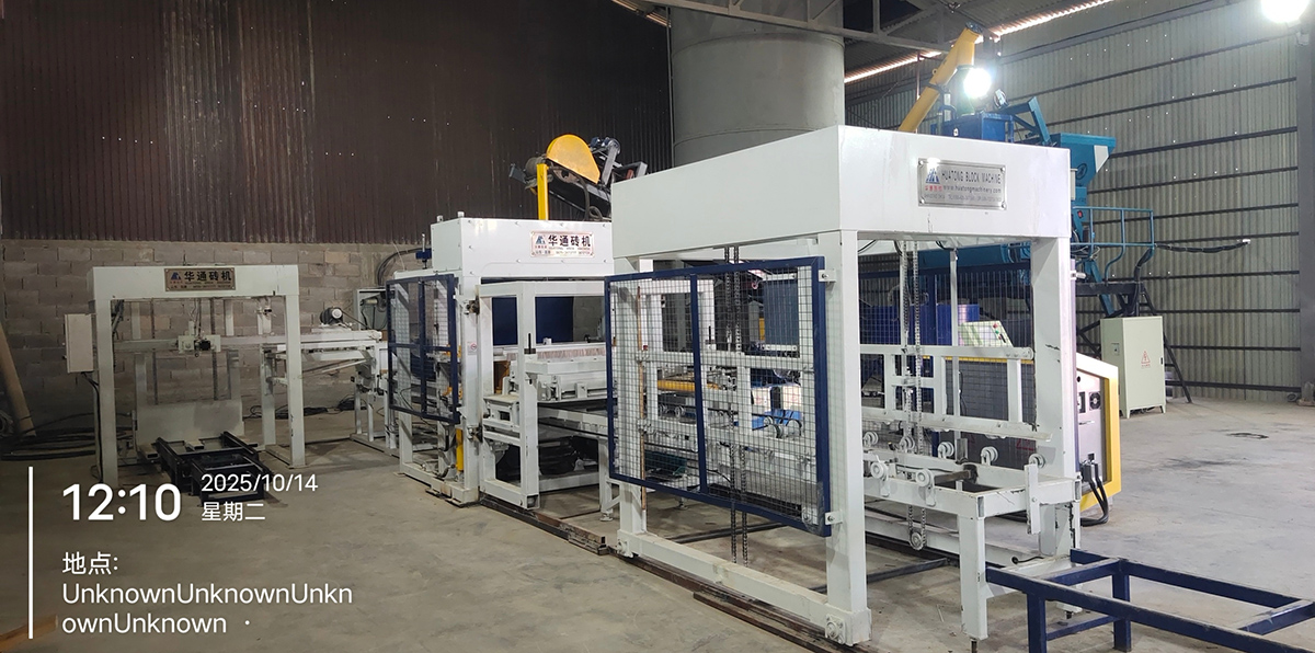 Huatong QT8-15 Fully Automatic Brick Production Line On-site Documentary in Kazakhstan