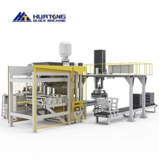 Máy làm gạch và máy xếp gạch