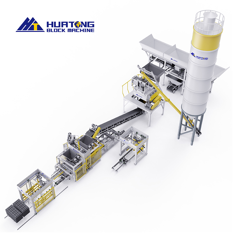 Industrielle Zementblockmaschine