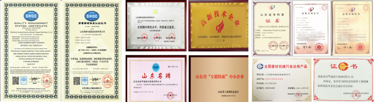 macchina idraulica per mattoni