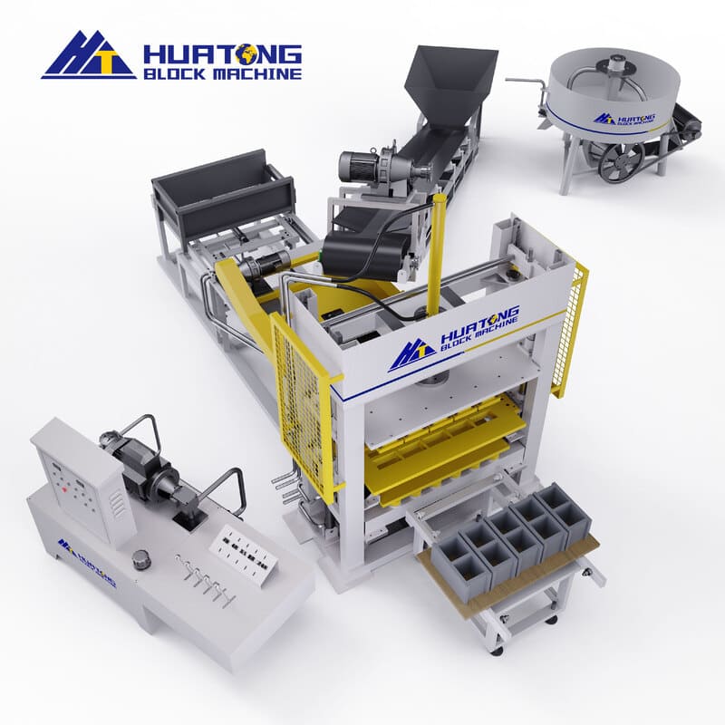 벽돌 만들기 기계