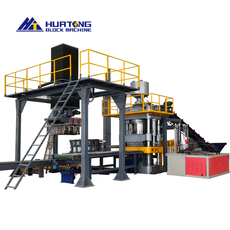 macchina idraulica per la produzione di blocchi