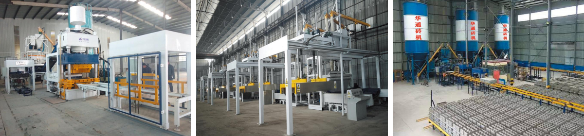 Macchina idraulica per mattoni di cemento