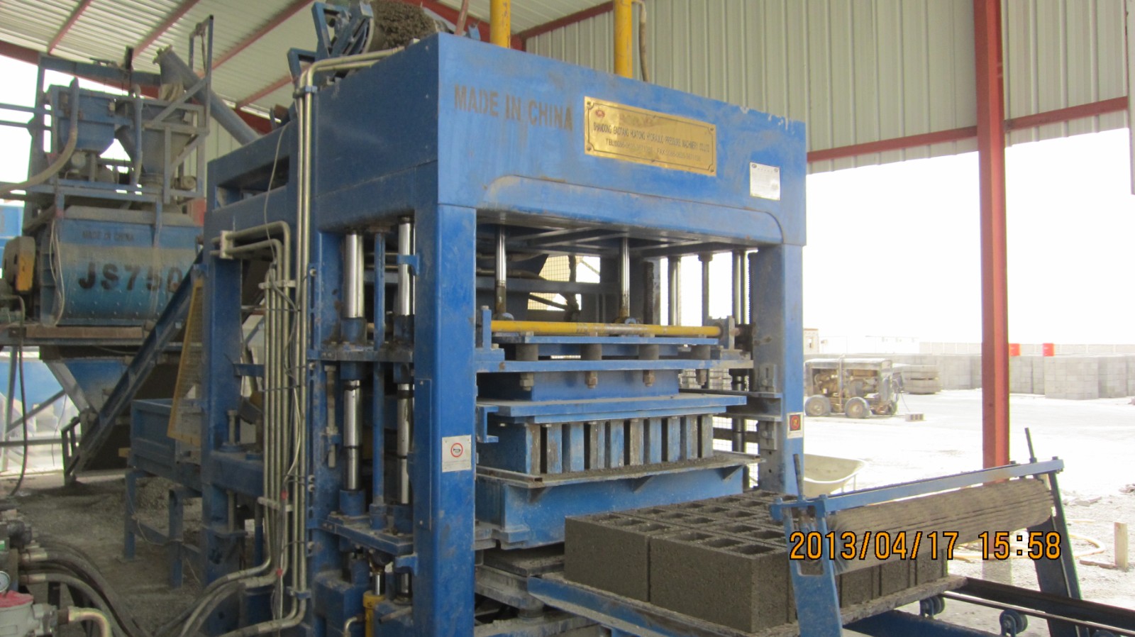 Automatic Brick  Machine Production Line