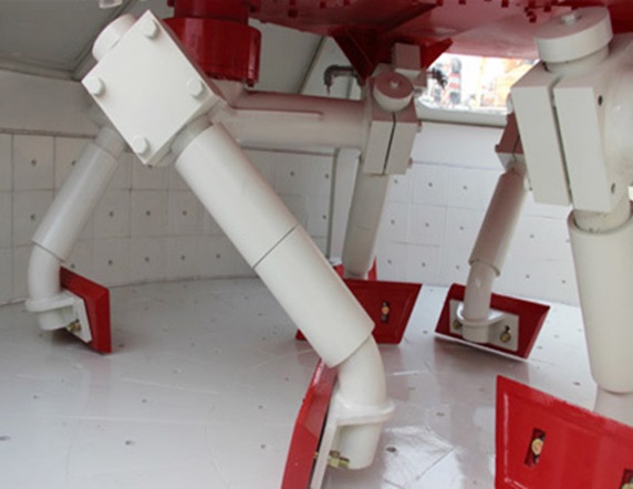 خلاطة الطوب العمودية