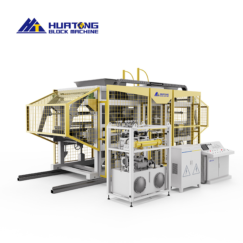 Máquina para fabricar bloques de hormigón