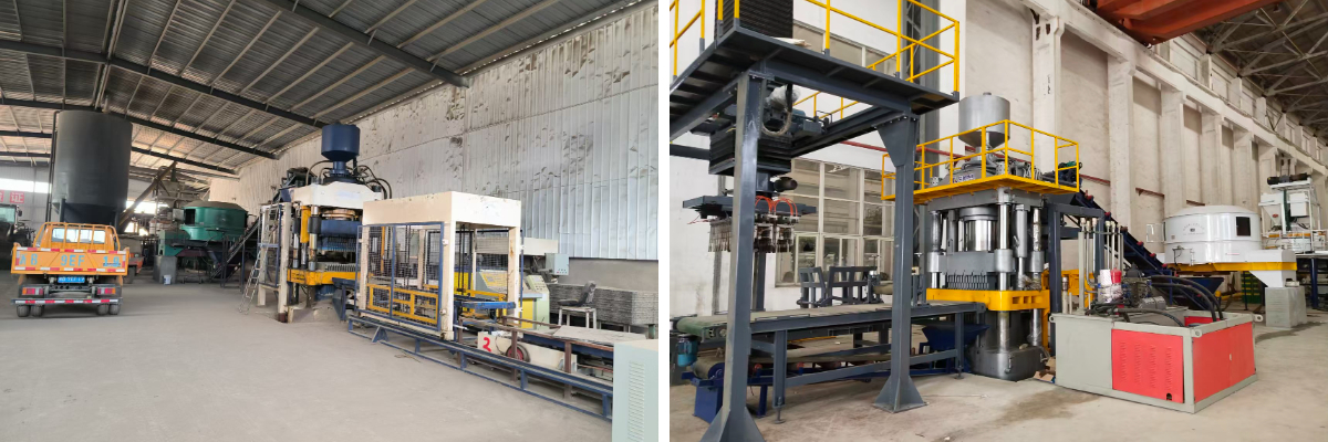 macchina idraulica per mattoni