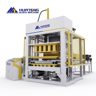 Máy làm gạch tự động QT10 15A